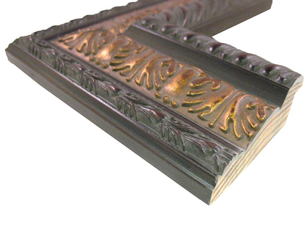 3 Inch Wide Ornate Frame Style Picture Frame Moulding in Lengths 140