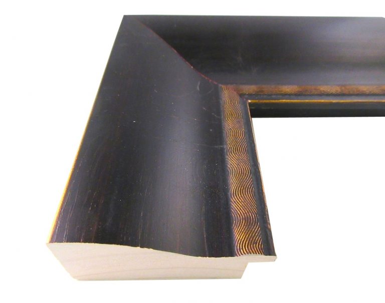 21/2 Inch Wide Ornate Picture Frame Moulding in Lengths Style