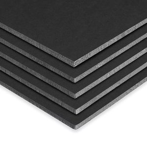 Custom Cut Black on Black Foam Board