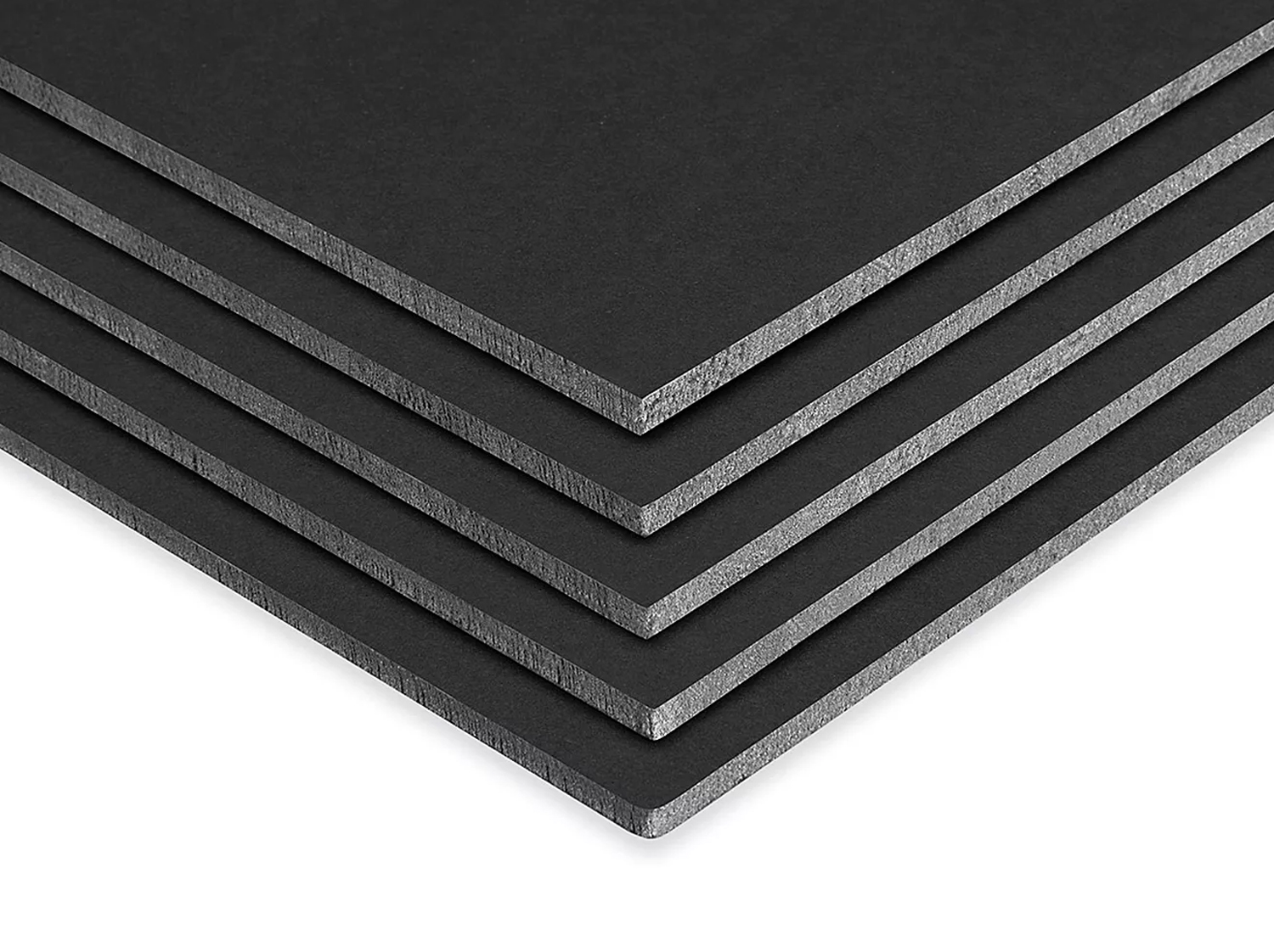 Custom Cut Black on Black Foam Board