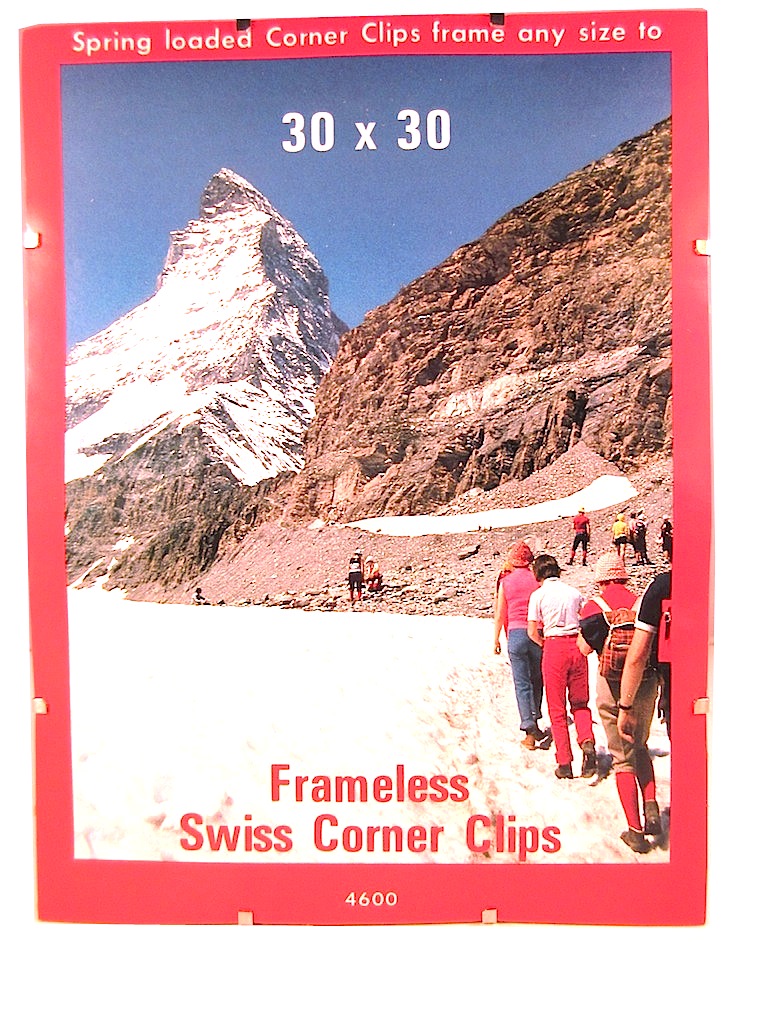 Frameless Picture Frame Clip Rahmenlos Holder 41x59-41x120cm 