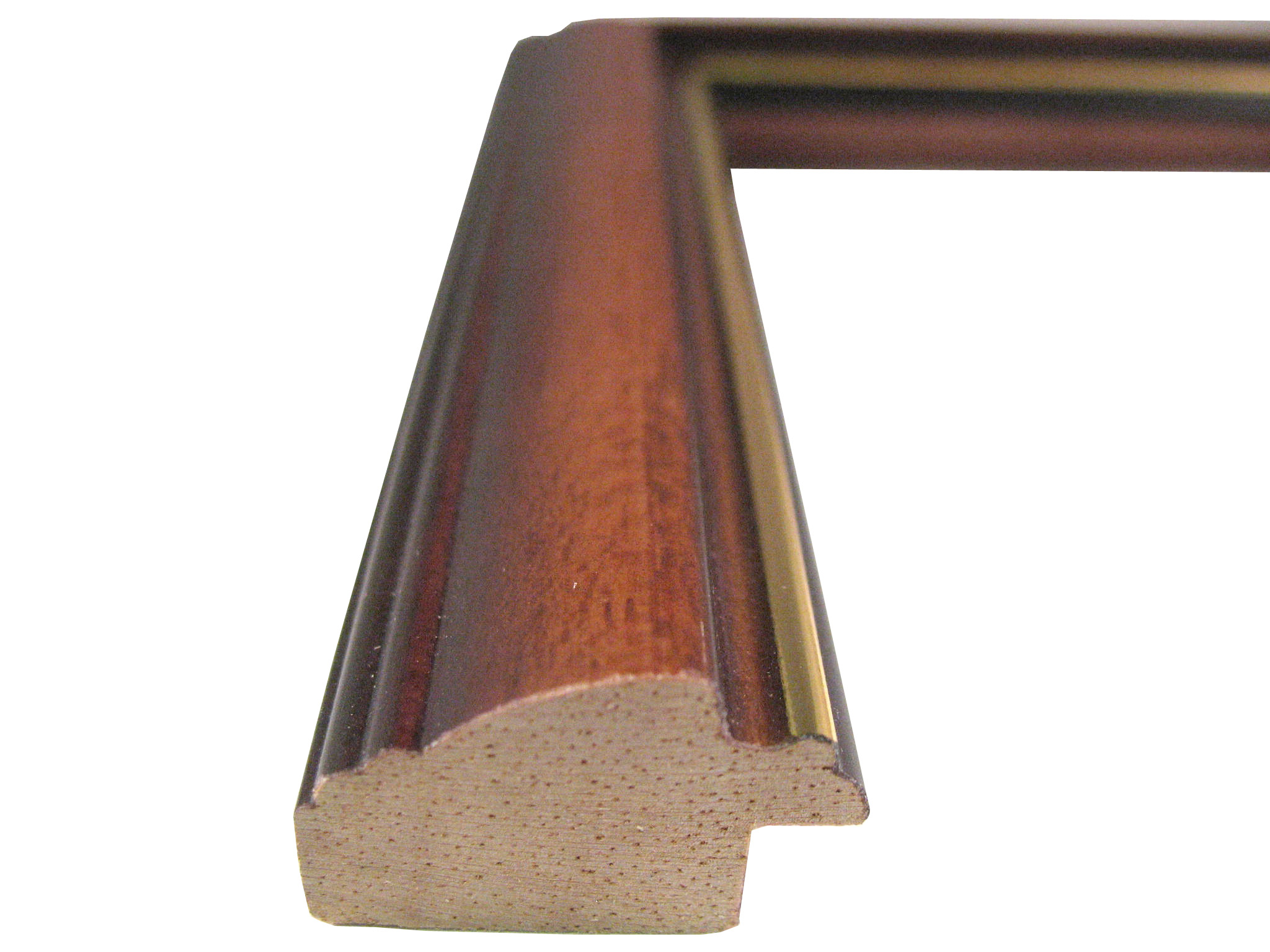 Walnut Picture Frame Moulding in Wholesale Bundle (1" width) - 78501-G
