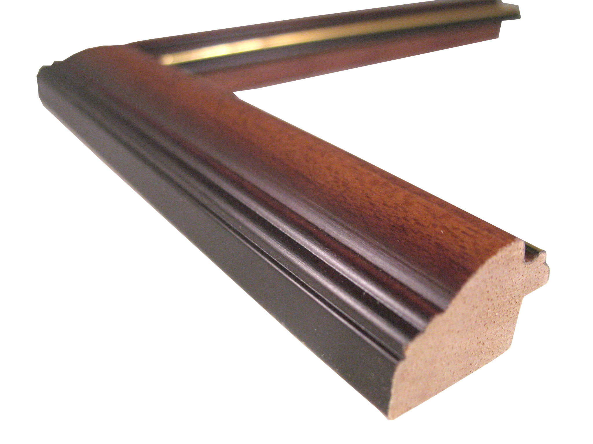Walnut Picture Frame Moulding in Wholesale Bundle (1" width) - 78501-G