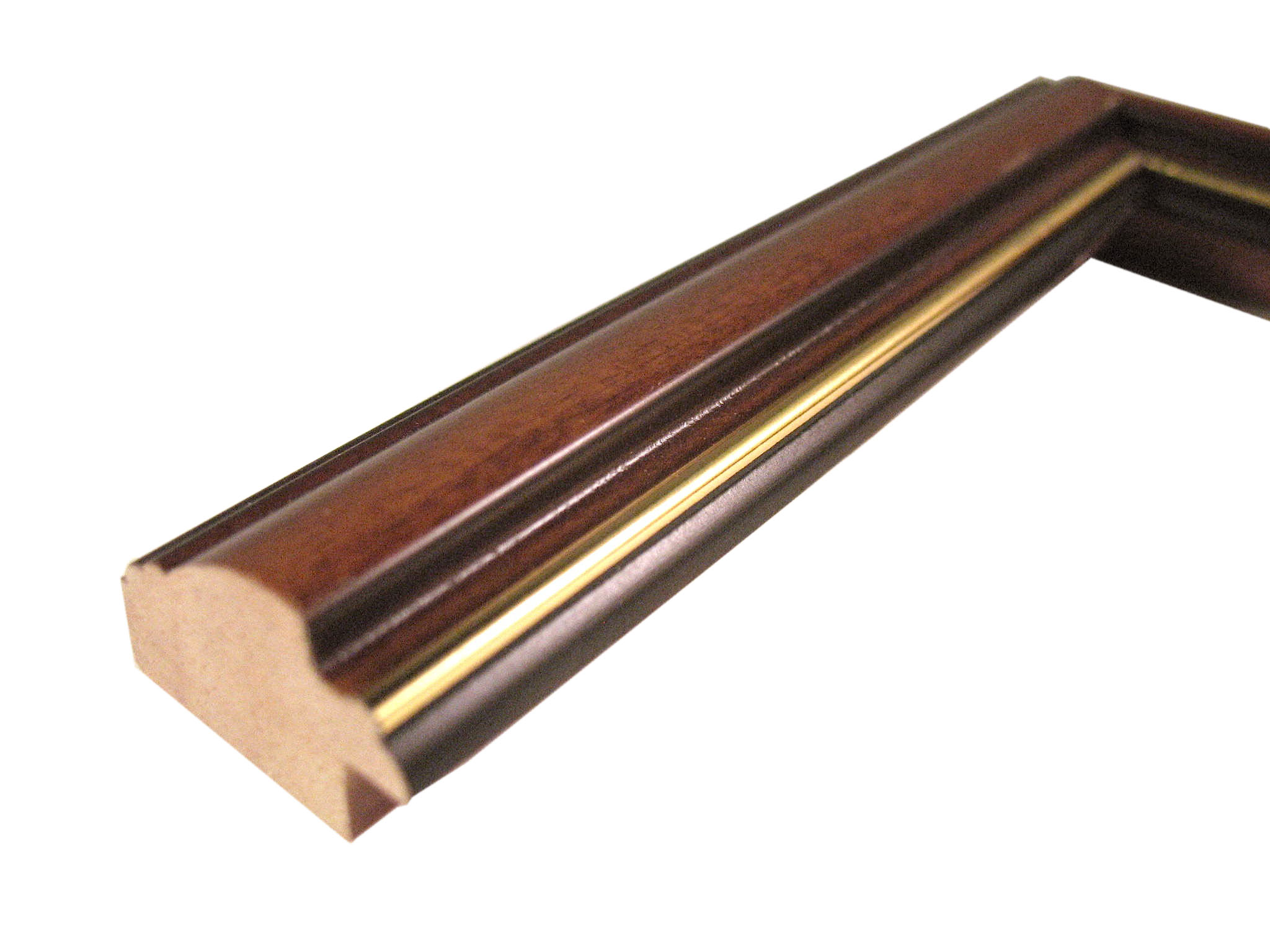 Walnut Picture Frame Moulding in Wholesale Bundle (1" width) - 78501-G