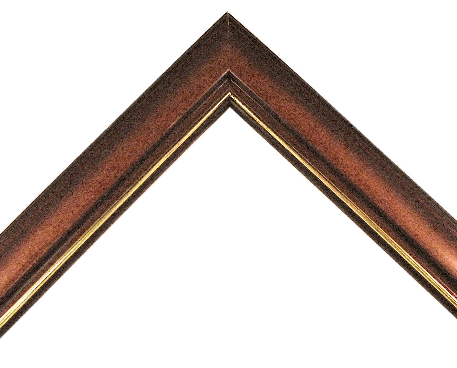 Walnut Picture Frame Moulding in Wholesale Bundle (1" width) - 78501-G