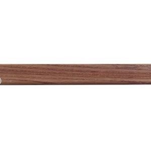 G-1567: 1" Wide Walnut Stain Sloped Wood Frame (7/16" Rabbet)