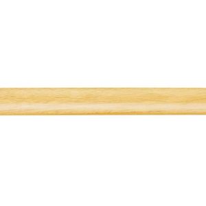 G-2921: 1" Wide Honey Maple Wood Frame with Curved Top (7/16" Rabbet)