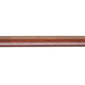 G-2924: 1" Wide Mahogany Wood Frame with Curved Top (7/16" Rabbet)