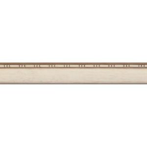 3171-M Cream with Beaded Lip Picture Frame Moulding - 32 Ft Bundle