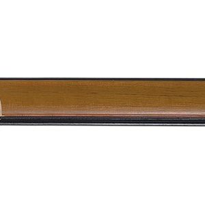 NDN-101-F-M 1-5/16" Stained Fruitwood Picture Frame Moulding - 32 Ft Bundle