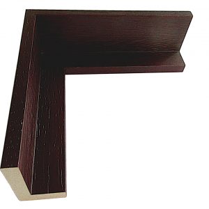 P1706-M Reddish Brown Floater Frame Moulding at Wholesale Price (1-9/16" Rabbet Depth) - 99 Feet Cut into 5 ft and 4 ft Sections