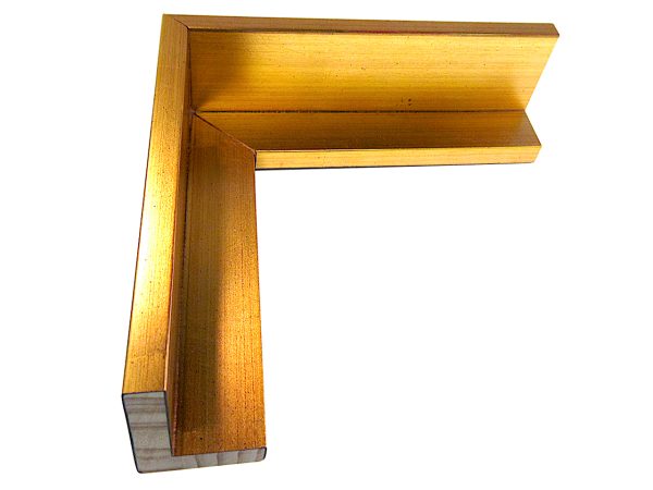 Typical Picture Frame Rabbet Depth UA-P1707: 1-1/2 inch Rabbet Depth Gold Floater Frame | Framing 4 Yourself