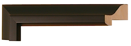 Black Shadowbox Moulding in a Wholesale Bundle – 96 Feet (2" Rabbet Depth) 80389-G