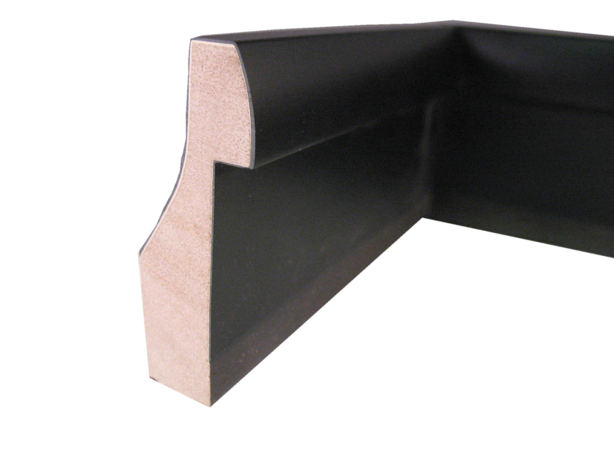 Black Shadowbox Moulding in a Wholesale Bundle – 96 Feet (2" Rabbet Depth) 80389-G
