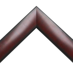 G-836202: 2" Wide Mahogany Burl Sloped Wood Frame (1/2" Rabbet)