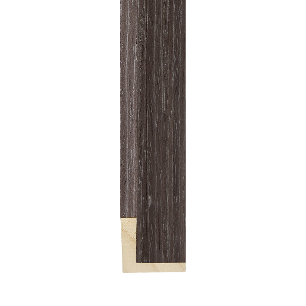 OM-84011: 1/4″ Wide Slate Veneer Wood Floater Frame (1 9/16″ Rabbet)