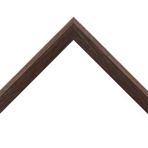OM-84012: 1/4″ Wide Cappuccino Veneer Wood Floater Frame (1 9/16″ Rabbet)