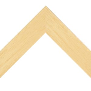 OM-84072: 1 1/2" Wide Raw Ayous Flat Face Wood Frame (1" Rabbet)
