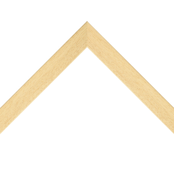 OM-84074: 3/4" Wide Raw Ayous Flat Face Wood Frame (1" Rabbet)