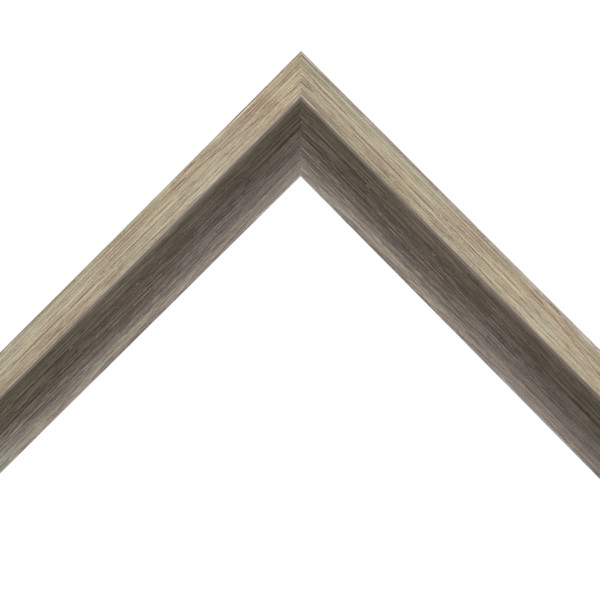 OM-84119: 9/16" Wide Driftwood Beige Wood Floater Frame ( 1 1/2" Rabbet)