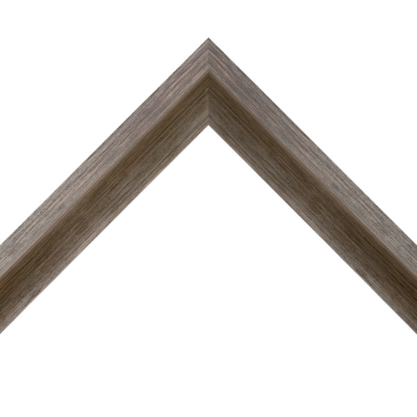 OM-84120: 9/16" Wide Anthracite Wood Floater Frame ( 1 1/2" Rabbet)