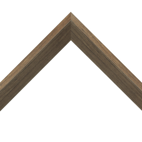 OM-84346: 3/8" Wide Walnut Stained Wood Floater Frame (1 5/8" Rabbet)