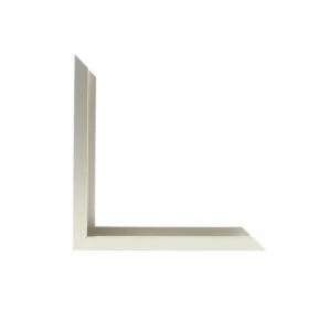 N-117-14: 7/16" Wide German Silver with Flat Face ( 13/16" Rabbet Depth )