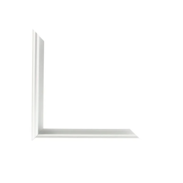 N-15-02: 3/8" Wide Frosted Silver with Rounded Face ( 5/8" Rabbet Channel )