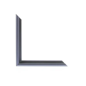 N-15-24: 3/8" Wide Colbalt with Rounded Face ( 5/8" Rabbet Channel )